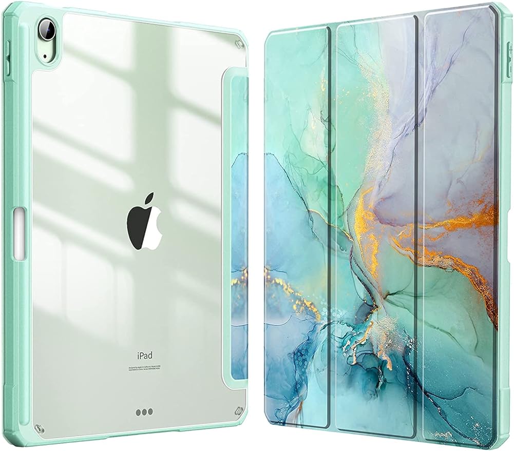 Fintie iPad Air 5 ケース 2022 / iPad Air 4 ケース 2020 10.9 インチ 透明バックカバー Ap –  1588通販