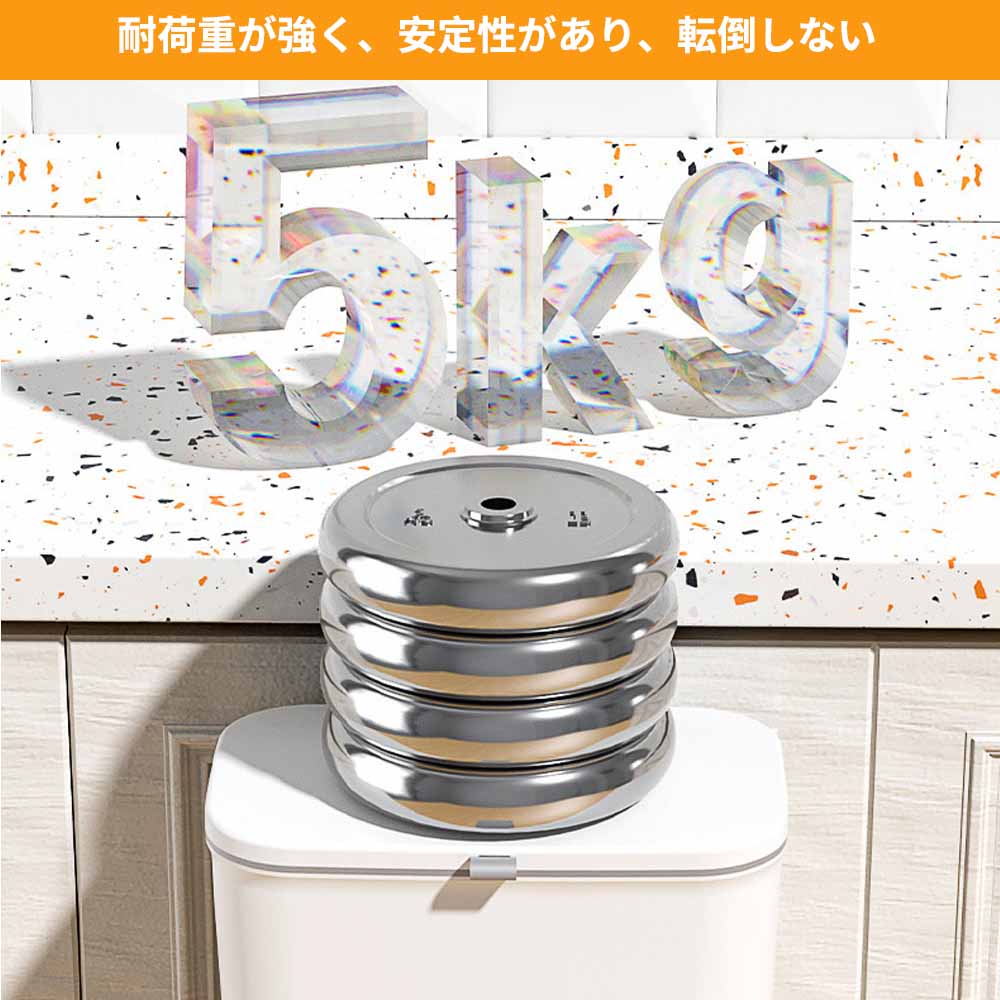 壁掛けゴミ箱 ゴミ箱 ふた付き 9L スライド式 壁に掛け キッチン ごみ箱 多機能 壁掛け式 ぶら下げごみ箱 生ゴミ ダストボックス キッチン トイレ 洗面所 省スペース おしゃれ 室内用 薄型 密閉（ホワイト）