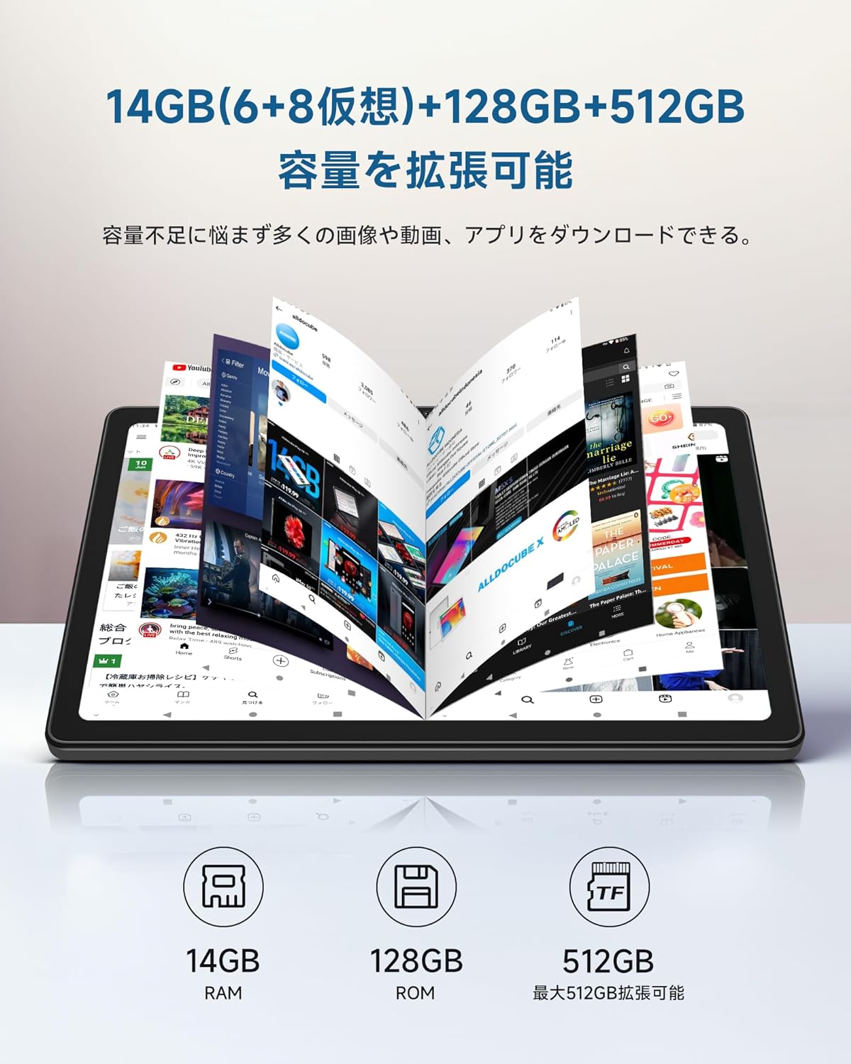 ALLDOCUBE iPlay 50 【アップグレード版】10.4インチ Android 13