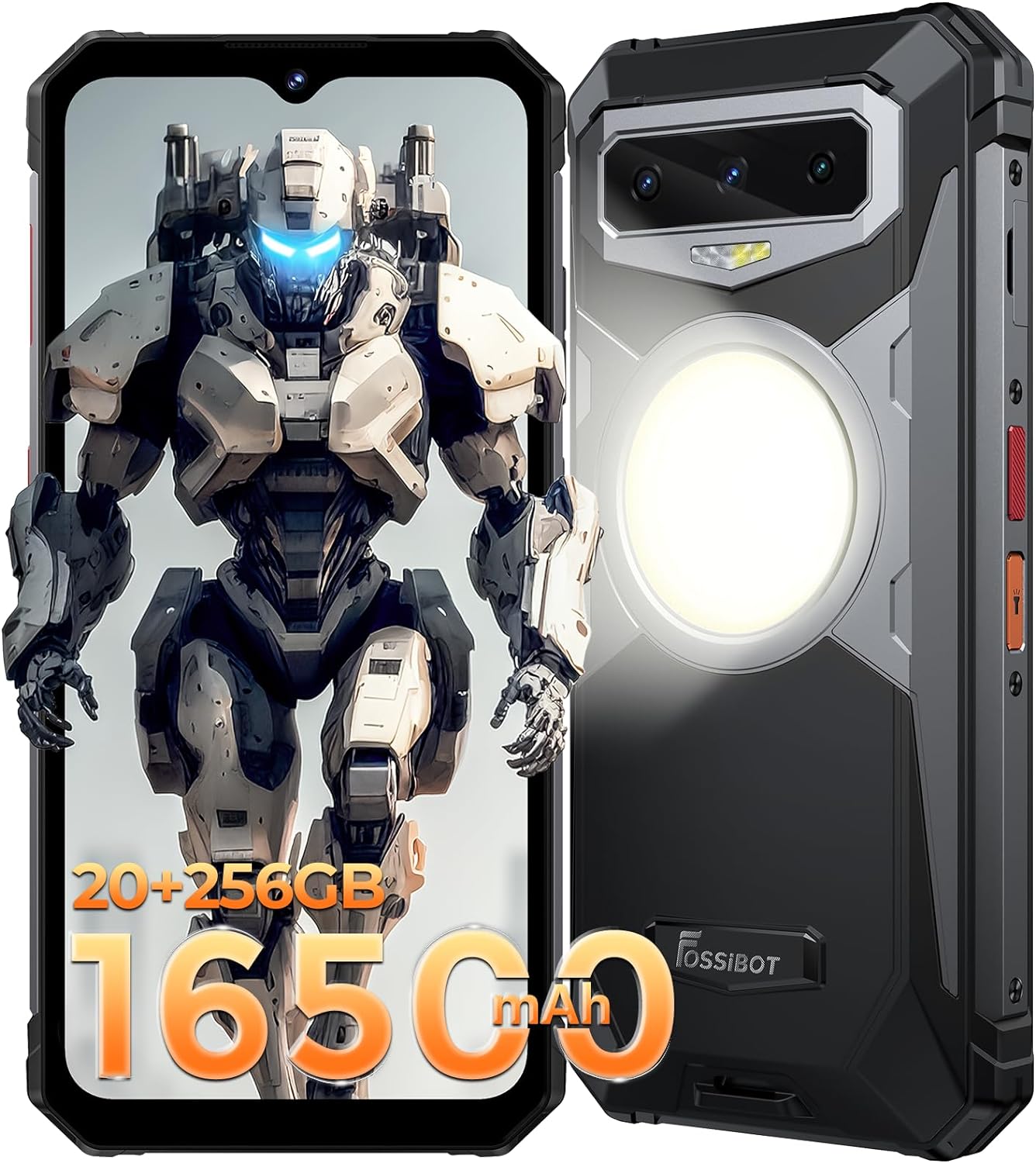 FOSSiBOT F102 Android13 SIMフリー スマホ 本体 20GB RAM + 256GB ROM