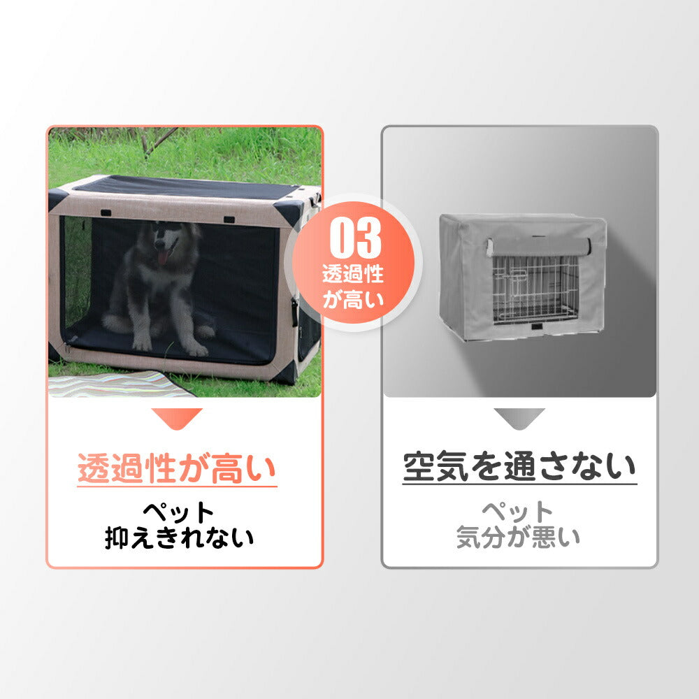 【期間限定15％OFFクーポン】 ポータブル 犬小屋 ソフトサークル 小中大型犬 外泊 車用  犬猫兼用 持ち手付き ペットケージ ポータブル 外泊 車用 折りたたみ ペット 室内 ゲージ アウトドア 大型犬 ペットハウス 小動物 メッシュサークル ドッグ 屋内用 キャット旅行